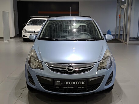 2013 Opel Corsa D Рестайлинг II, голубой, 481000 рублей, вид 2