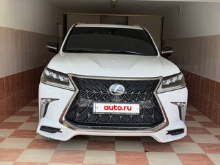 2018 Lexus LX 570 III Рестайлинг 2, белый, 7700000 рублей, вид 1