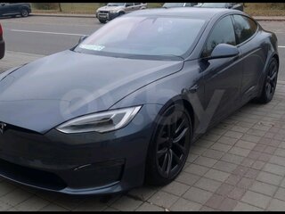 2021 Tesla Model S Long Range I Рестайлинг 2, серый, 3750000 рублей, вид 3