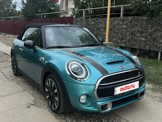 2019 Mini Cabrio Cooper S III Рестайлинг, голубой, 2850000 рублей, вид 4