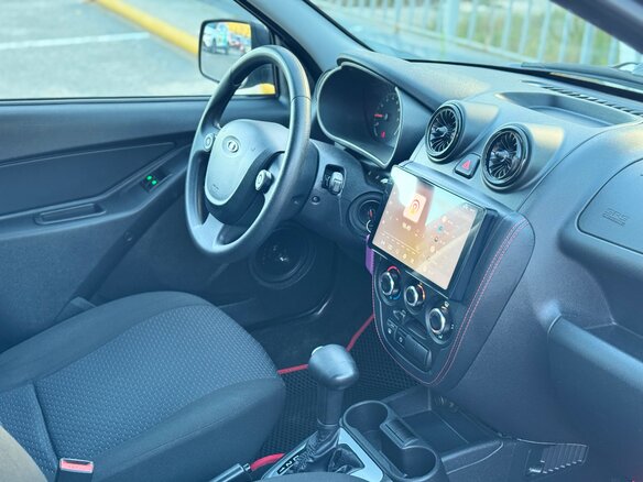 2014 Lada (ВАЗ) Granta I, чёрный - вид 12