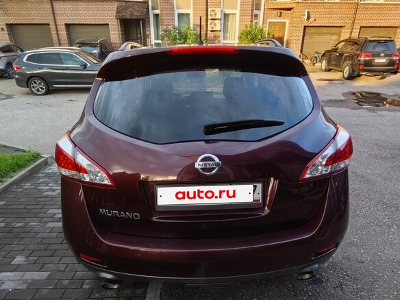 2013 Nissan Murano II (Z51) Рестайлинг 2, пурпурный, 1150000 рублей - вид 4