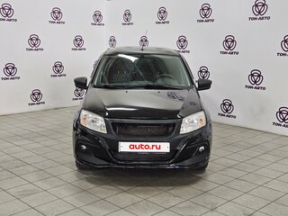 2014 Lada (ВАЗ) Granta I, чёрный, 381000 рублей, вид 2
