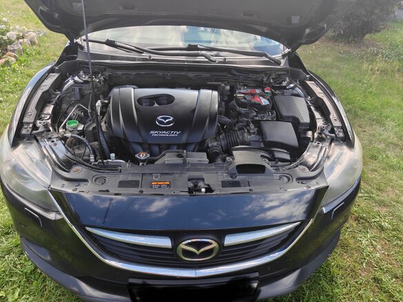 2014 Mazda 6 III (GJ), чёрный, 1510000 рублей - вид 12