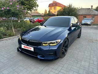 2020 BMW 3 серии 330i VII (G2x), синий, 3250000 рублей, вид 4
