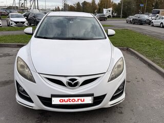 2011 Mazda 6 II (GH) Рестайлинг, белый, 890000 рублей, вид 2