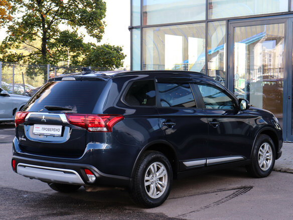 2022 Mitsubishi Outlander III Рестайлинг 3, синий - вид 3