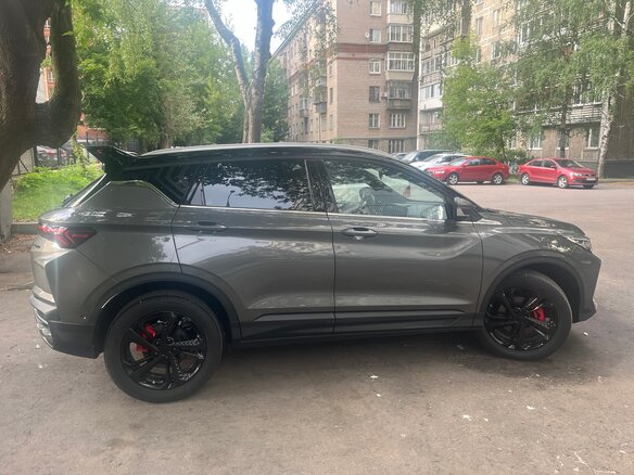 2024 Geely Coolray I Рестайлинг, серый - вид 3