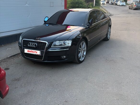 2004 Audi A8 Long II (D3), чёрный