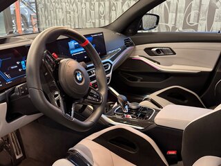 2022 BMW M3 Competition Package VI (G80), синий, 14100000 рублей, вид 4