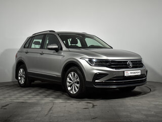2021 Volkswagen Tiguan II Рестайлинг, серебристый, 1919000 рублей, вид 3