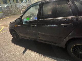 2013 Lada (ВАЗ) Granta I, чёрный, 315000 рублей, вид 4