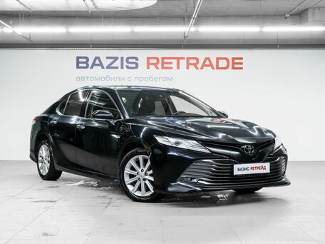 2018 Toyota Camry VIII (XV70), чёрный, 2269000 рублей, вид 3