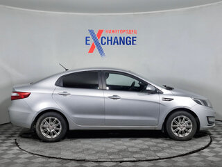 2012 Kia Rio III, серебристый, 557000 рублей, вид 4