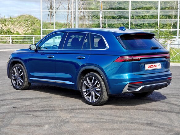 2021 Geely Monjaro (Xingyue L) I, синий, 2380000 рублей - вид 2