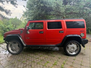 2008 Hummer H2 I Рестайлинг, оранжевый, 3800000 рублей, вид 4