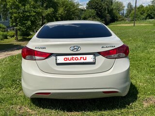 2013 Hyundai Elantra V (MD) Рестайлинг, серый, 830000 рублей, вид 5