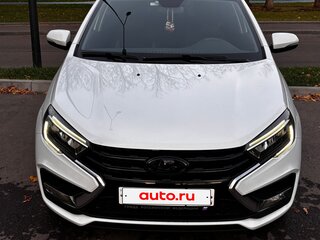 2023 Lada (ВАЗ) Vesta I Рестайлинг (NG), белый, 1000000 рублей, вид 4