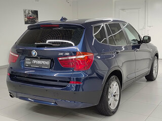 2014 BMW X3 20i xDrive II (F25) Рестайлинг, синий, 1699000 рублей, вид 5