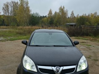 2007 Opel Vectra C Рестайлинг, чёрный, 600000 рублей, вид 2