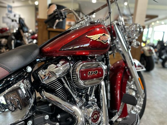 2023 Harley-Davidson Heritage, пурпурный - вид 13