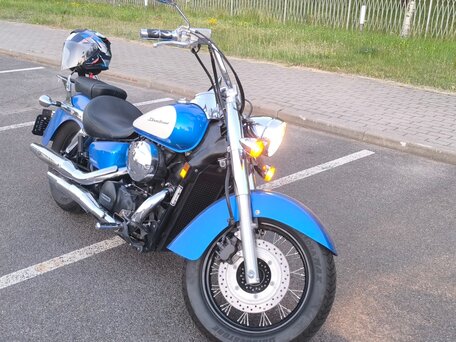 2022 Honda Shadow 750, синий, 650000 рублей, вид 1