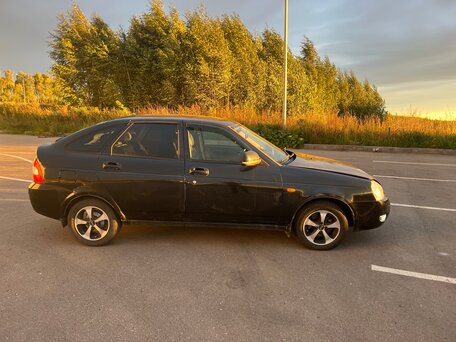 2008 Lada (ВАЗ) Priora I, чёрный, 205000 рублей, вид 5