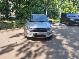 2017 Lada (ВАЗ) Granta I, серебристый, 220000 рублей, вид 2