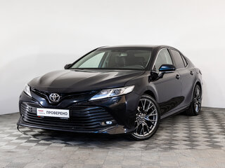 2019 Toyota Camry VIII (XV70), чёрный, 2499000 рублей, вид 1