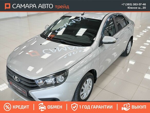 2016 Lada (ВАЗ) Vesta I, серебристый - вид 16