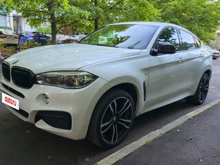 2017 BMW X6 40d II (F16), белый, 3600000 рублей, вид 3