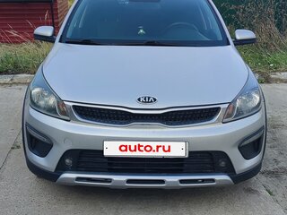 2018 Kia Rio X-Line IV, серебристый, 1100000 рублей, вид 1