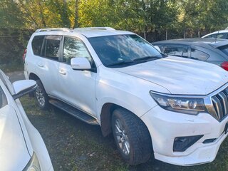 2014 Toyota Land Cruiser Prado 150 Series Рестайлинг 1, белый, 2800000 рублей, вид 2