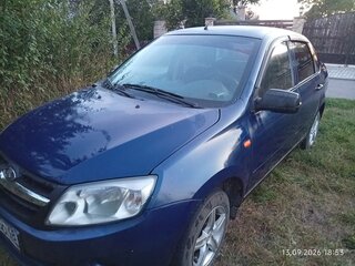 2013 Lada (ВАЗ) Granta I, синий, 275000 рублей, вид 1