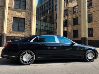 2017 Mercedes-Benz Maybach S-Класс 450 I (X222) Рестайлинг, чёрный, 3850000 рублей, вид 1