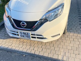 2019 Nissan Note II Рестайлинг, белый, 1150000 рублей, вид 2