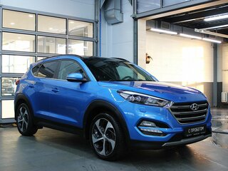 2017 Hyundai Tucson III, голубой, 1850000 рублей, вид 3