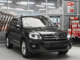 2015 Volkswagen Tiguan I Рестайлинг, серый, 1349000 рублей, вид 3