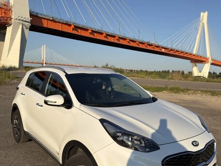 2019 Kia Sportage IV Рестайлинг, белый, 2400000 рублей, вид 5