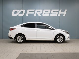 2021 Hyundai Solaris II Рестайлинг, белый, 1620000 рублей, вид 5