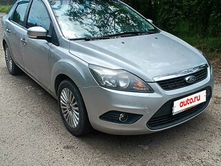 2008 Ford Focus II Рестайлинг, серебристый, 460000 рублей, вид 2