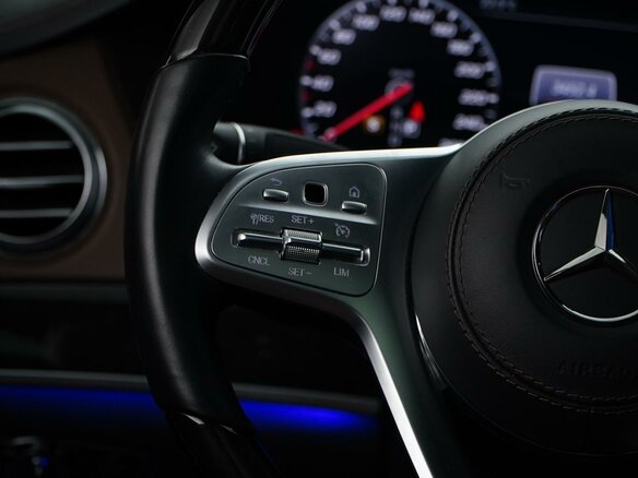 2019 Mercedes-Benz S-Класс 450 Long VI (W222, C217) Рестайлинг, чёрный, 5500077 рублей - вид 12