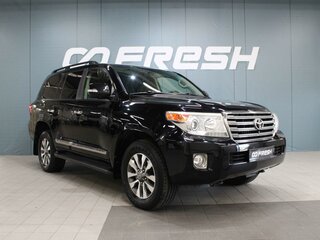 2012 Toyota Land Cruiser 200 Series Рестайлинг 1, чёрный, 3830000 рублей, вид 1