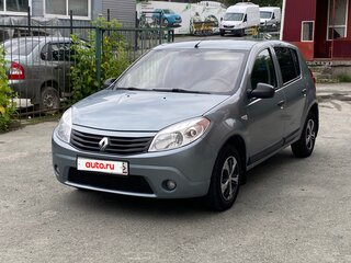 2011 Renault Sandero I, синий, 460000 рублей, вид 1