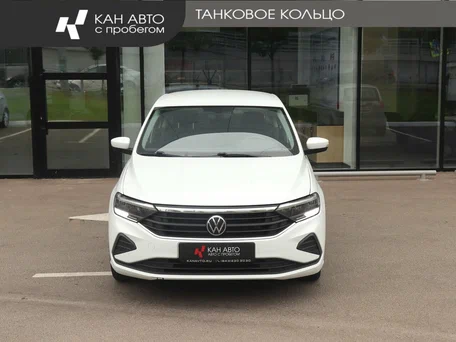 2022 Volkswagen Polo VI, белый, 1490000 рублей, вид 2