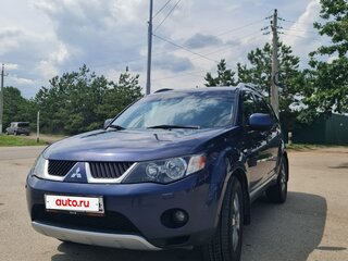 2008 Mitsubishi Outlander II, синий, 880000 рублей, вид 1