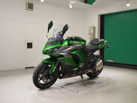 2019 Kawasaki Ninja 1000, зелёный, 980000 рублей, вид 4
