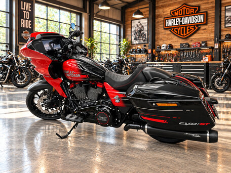 2026 Harley-Davidson CVO Road Glide ST, красный, 6200000 рублей, вид 4