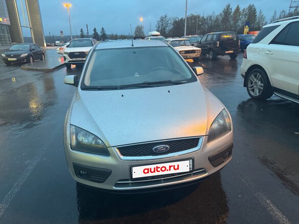 2006 Ford Focus II, серебристый