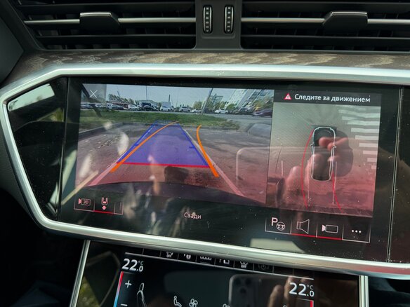 2020 Audi S6 V (C8), синий, 6350000 рублей - вид 10